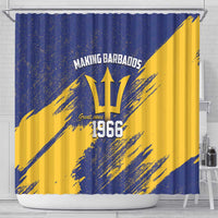 Barbados Pride Est 1966 Shower Curtain - Wonder Print Shop