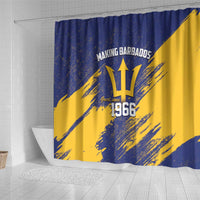Barbados Pride Est 1966 Shower Curtain - Wonder Print Shop