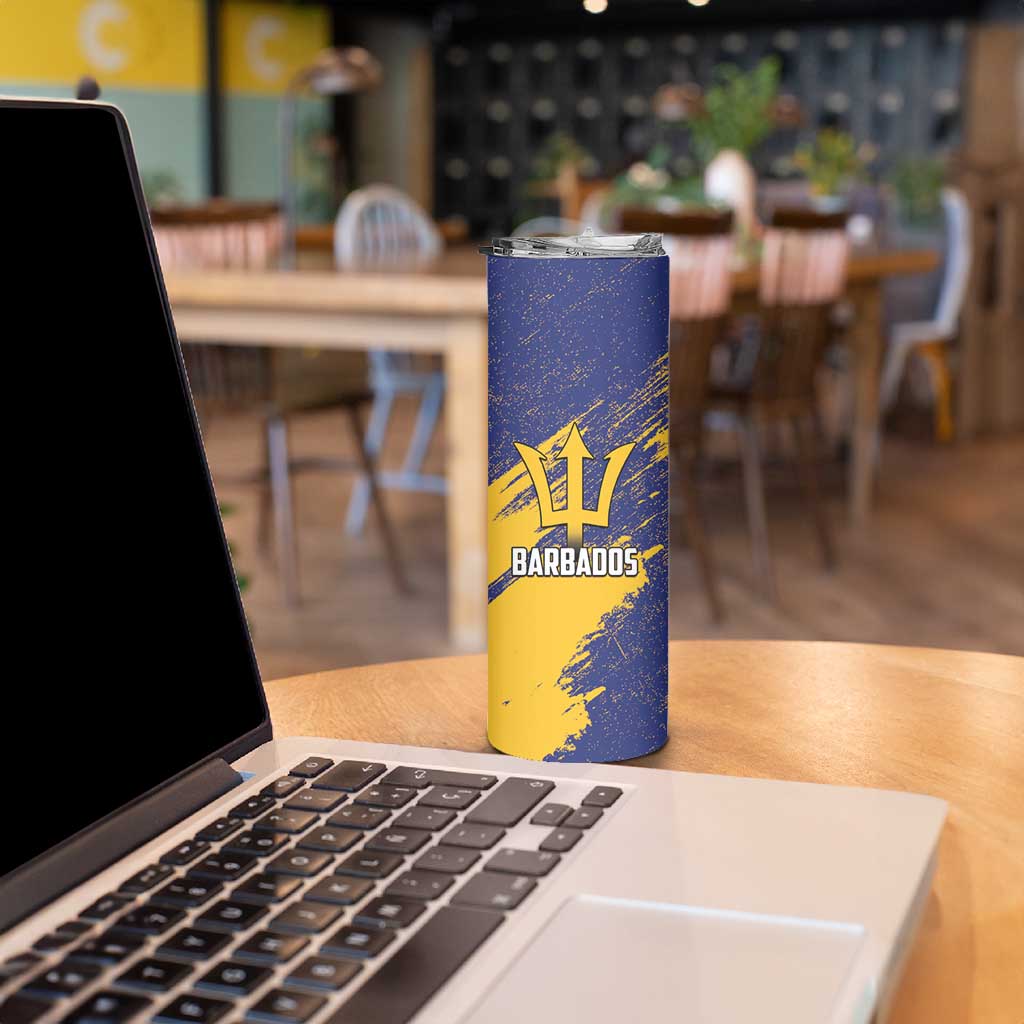 Barbados Pride Est 1966 Skinny Tumbler - Wonder Print Shop