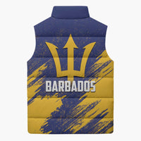 Barbados Pride Est 1966 Sleeveless Puffer Jacket - Wonder Print Shop