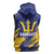 Barbados Pride Est 1966 Sleeveless Zip Hoodie - Wonder Print Shop