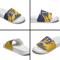 Barbados Pride Est 1966 Slide Sandals - Wonder Print Shop