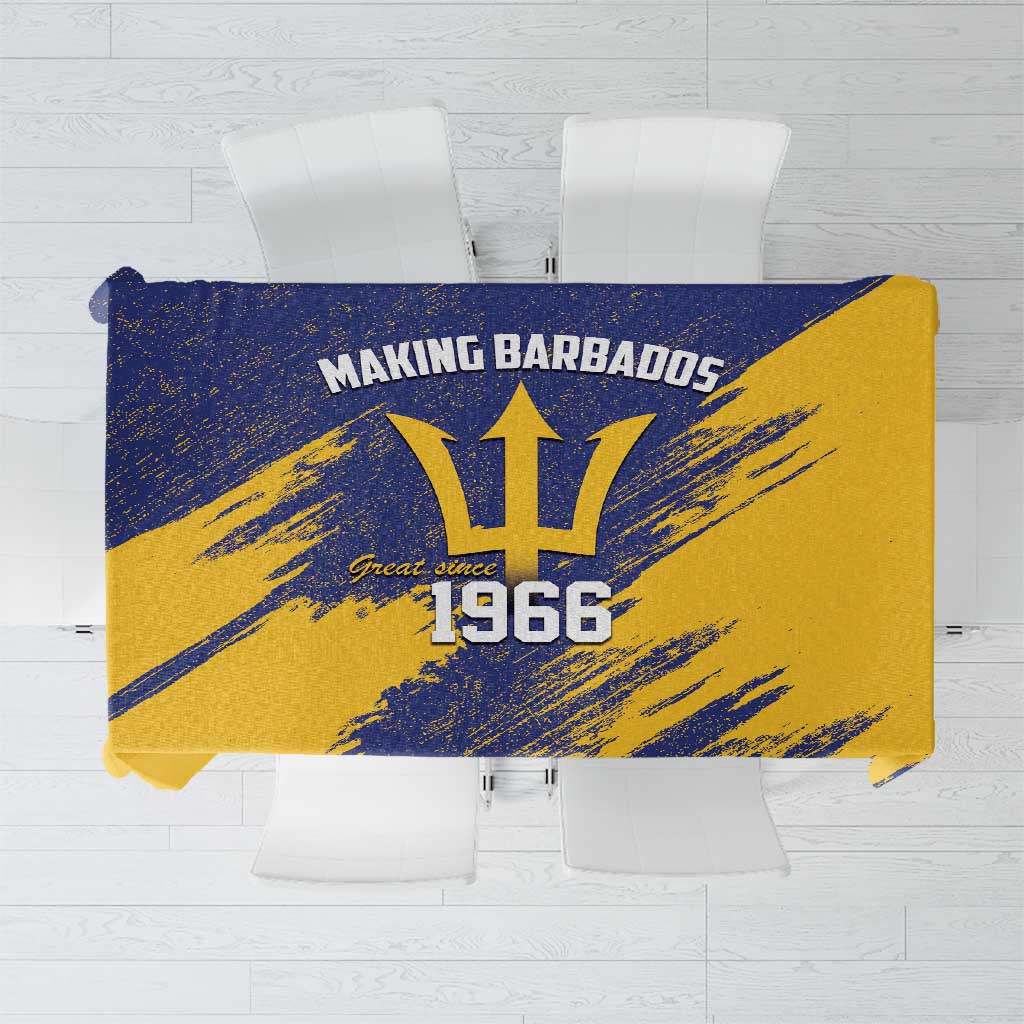 Barbados Pride Est 1966 Tablecloth - Wonder Print Shop