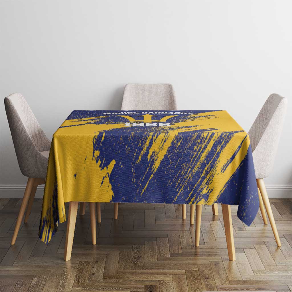 Barbados Pride Est 1966 Tablecloth - Wonder Print Shop