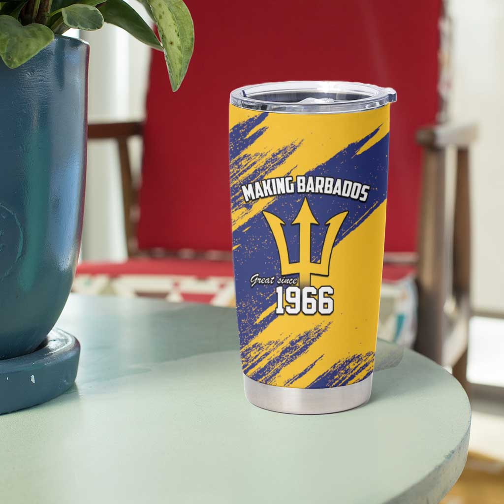 Barbados Pride Est 1966 Tumbler Cup - Wonder Print Shop