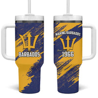 Barbados Pride Est 1966 Tumbler With Handle - Wonder Print Shop