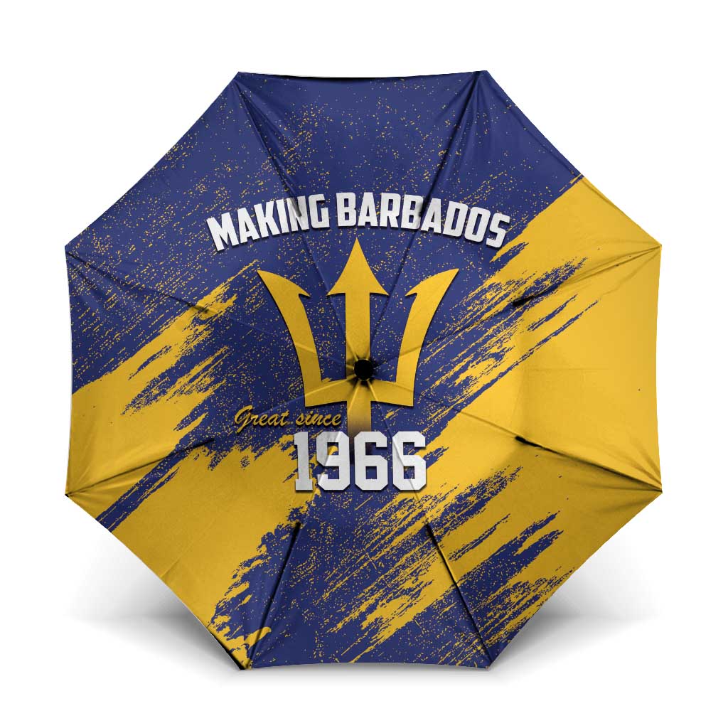Barbados Pride Est 1966 Umbrella - Wonder Print Shop