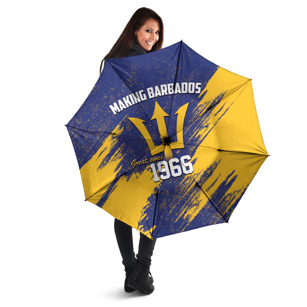 Barbados Pride Est 1966 Umbrella - Wonder Print Shop