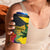 Personalized Jamaica Crocodile 4 in 1 Can Cooler Tumbler Tropical Flowers Grunge Flag - Wonder Print Shop