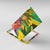 Personalized Jamaica Crocodile Canvas Wall Art Tropical Flowers Grunge Flag - Wonder Print Shop