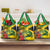 Personalized Jamaica Crocodile Grocery Bag Tropical Flowers Grunge Flag - Wonder Print Shop