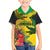 Personalized Jamaica Crocodile Hawaiian Shirt Tropical Flowers Grunge Flag - Wonder Print Shop