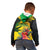 Personalized Jamaica Crocodile Kid Hoodie Tropical Flowers Grunge Flag - Wonder Print Shop