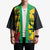 Personalized Jamaica Crocodile Kimono Tropical Flowers Grunge Flag - Wonder Print Shop