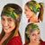 Personalized Jamaica Crocodile Neck Gaiter Tropical Flowers Grunge Flag - Wonder Print Shop