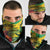 Personalized Jamaica Crocodile Neck Gaiter Tropical Flowers Grunge Flag - Wonder Print Shop