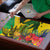 Personalized Jamaica Crocodile Puzzle Tropical Flowers Grunge Flag - Wonder Print Shop