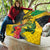 Personalized Jamaica Crocodile Quilt Tropical Flowers Grunge Flag - Wonder Print Shop