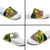 Personalized Jamaica Crocodile Slide Sandals Tropical Flowers Grunge Flag - Wonder Print Shop