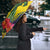 Personalized Jamaica Crocodile Umbrella Tropical Flowers Grunge Flag - Wonder Print Shop