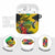 Personalized Jamaica Crocodile Hummingbird AirPods Case Tropical Flowers Grunge Flag - Wonder Print Shop