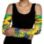 Personalized Jamaica Crocodile Hummingbird Arm Sleeves Tropical Flowers Grunge Flag - Wonder Print Shop