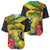 Personalized Jamaica Crocodile Hummingbird Baseball Jersey Tropical Flowers Grunge Flag - Wonder Print Shop