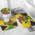 Personalized Jamaica Crocodile Hummingbird Bathroom Set Tropical Flowers Grunge Flag - Wonder Print Shop