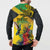 Personalized Jamaica Crocodile Hummingbird Button Sweatshirt Tropical Flowers Grunge Flag - Wonder Print Shop