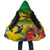 Personalized Jamaica Crocodile Hummingbird Cloak Tropical Flowers Grunge Flag - Wonder Print Shop