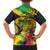 Personalized Jamaica Crocodile Hummingbird Family Matching Summer Maxi Dress and Hawaiian Shirt Tropical Flowers Grunge Flag - Wonder Print Shop