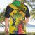 Personalized Jamaica Crocodile Hummingbird Hawaiian Shirt Tropical Flowers Grunge Flag - Wonder Print Shop