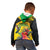 Personalized Jamaica Crocodile Hummingbird Kid Hoodie Tropical Flowers Grunge Flag - Wonder Print Shop