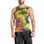 Personalized Jamaica Crocodile Hummingbird Men Tank Top Tropical Flowers Grunge Flag - Wonder Print Shop