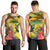 Personalized Jamaica Crocodile Hummingbird Men Tank Top Tropical Flowers Grunge Flag - Wonder Print Shop