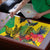 Personalized Jamaica Crocodile Hummingbird Puzzle Tropical Flowers Grunge Flag - Wonder Print Shop