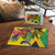 Personalized Jamaica Crocodile Hummingbird Puzzle Tropical Flowers Grunge Flag - Wonder Print Shop