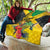 Personalized Jamaica Crocodile Hummingbird Quilt Tropical Flowers Grunge Flag - Wonder Print Shop