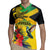 Personalized Jamaica Crocodile Hummingbird Rugby Jersey Tropical Flowers Grunge Flag - Wonder Print Shop