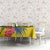 Personalized Jamaica Crocodile Hummingbird Tablecloth Tropical Flowers Grunge Flag - Wonder Print Shop