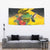 Personalized Jamaica Crocodile Hummingbird Tapestry Tropical Flowers Grunge Flag - Wonder Print Shop