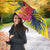 Personalized Jamaica Crocodile Hummingbird Umbrella Tropical Flowers Grunge Flag - Wonder Print Shop