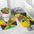 Personalized Jamaica Hummingbird Bathroom Set Tropical Flowers Grunge Flag - Wonder Print Shop
