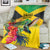 Personalized Jamaica Hummingbird Blanket Tropical Flowers Grunge Flag - Wonder Print Shop