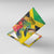 Personalized Jamaica Hummingbird Canvas Wall Art Tropical Flowers Grunge Flag - Wonder Print Shop