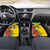Personalized Jamaica Hummingbird Car Mats Tropical Flowers Grunge Flag - Wonder Print Shop