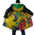 Personalized Jamaica Hummingbird Cloak Tropical Flowers Grunge Flag - Wonder Print Shop