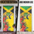 Personalized Jamaica Hummingbird Door Cover Tropical Flowers Grunge Flag - Wonder Print Shop
