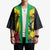 Personalized Jamaica Hummingbird Kimono Tropical Flowers Grunge Flag - Wonder Print Shop