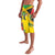 Personalized Jamaica Hummingbird Lavalava Tropical Flowers Grunge Flag - Wonder Print Shop